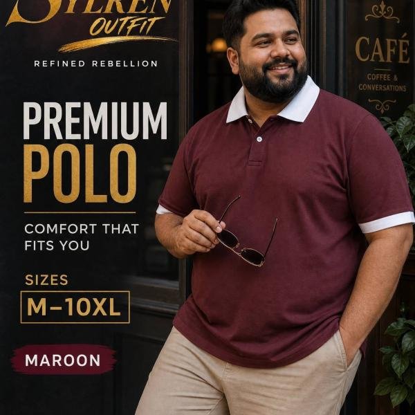 Plus-size PK POLO ||
